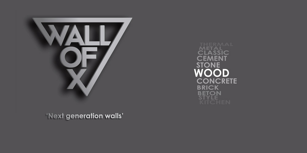 WALL OF X - Wood